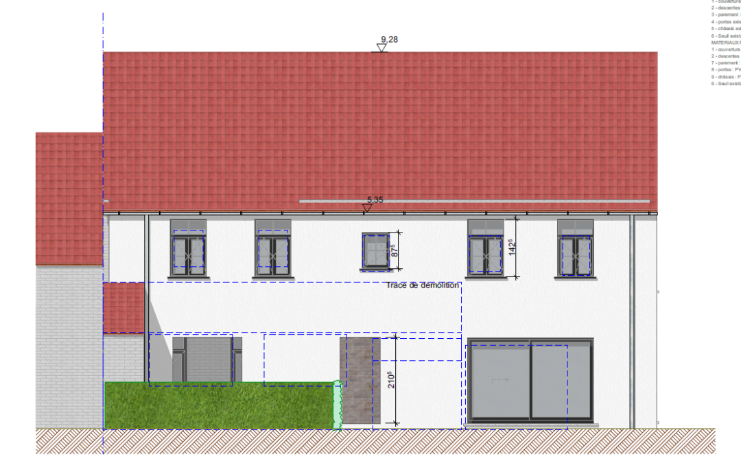 Maison d&rsquo;habitation unifamiliale – Gentinnes